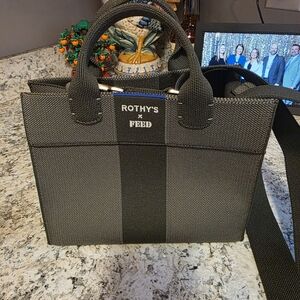 Rothy's Charcoal Crossbody Bag